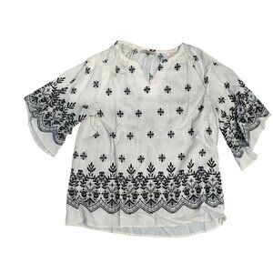 Bebonnie summer loose fit blouse, boho-inspired, lightweight and breathable